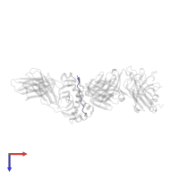 Triosephosphate isomerase in PDB entry 2iam, assembly 1, top view.