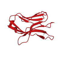The deposited structure of PDB entry 2icw contains 2 copies of Pfam domain PF07686 (Immunoglobulin V-set domain) in T-cell receptor alpha chain V region PHDS58. Showing 1 copy in chain I.