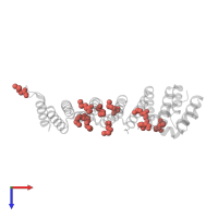 Modified residue MSE in PDB entry 2ifu, assembly 3, top view.