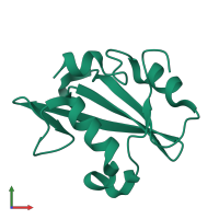 Phosphatidylinositol 3-kinase regulatory subunit alpha in PDB entry 2iug, assembly 1, front view.