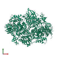 Elongation factor 3A in PDB entry 2iw3, assembly 1, front view.