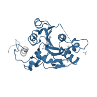 The deposited structure of PDB entry 2j0b contains 1 copy of Pfam domain PF02434 (Fringe-like) in Beta-1,3-N-acetylglucosaminyltransferase manic fringe. Showing 1 copy in chain A.