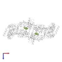 PYRIDOXAL-5'-PHOSPHATE in PDB entry 2j9z, assembly 1, top view.