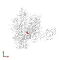 Modified residue BRU in PDB entry 2ja7, assembly 1, front view.
