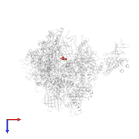 Modified residue BRU in PDB entry 2ja7, assembly 1, top view.