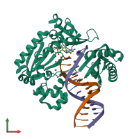 3D model of 2jef from PDBe