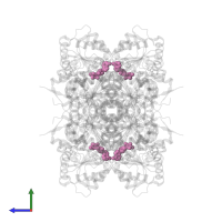 ADENOSINE-5'-DIPHOSPHATE in PDB entry 2jib, assembly 1, side view.