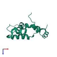 Transposase in PDB entry 2jn6, assembly 1, top view.