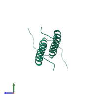 Receptor tyrosine-protein kinase erbB-2 in PDB entry 2jwa, assembly 1, side view.