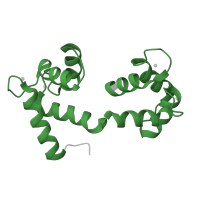 The deposited structure of PDB entry 2k0e contains 1 copy of SCOP domain 47502 (Calmodulin-like) in Calmodulin-1. Showing 1 copy in chain A.