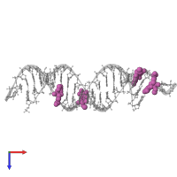 Modified residue OMC in PDB entry 2kwg, assembly 1, top view.