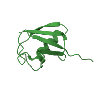The deposited structure of PDB entry 2l0t contains 1 copy of CATH domain 3.10.20.90 (Ubiquitin-like (UB roll)) in Ubiquitin. Showing 1 copy in chain A.