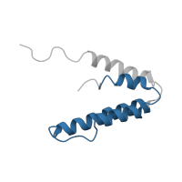 The deposited structure of PDB entry 2l9s contains 1 copy of Pfam domain PF02671 (Paired amphipathic helix repeat) in Paired amphipathic helix protein Sin3a. Showing 1 copy in chain B.