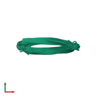 PDB entry 2lye coloured by chain, ensemble of 20 models, front view.