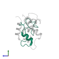 MCo-PMI in PDB entry 2m86, assembly 1, side view.