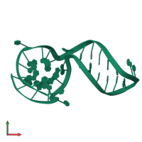 32-MER DNA in PDB entry 2m93, assembly 1, front view.