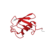 The deposited structure of PDB entry 2n3w contains 2 copies of Pfam domain PF00240 (Ubiquitin family) in Ubiquitin. Showing 1 copy in chain B.