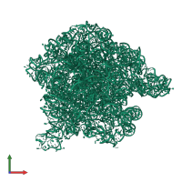 PDB entry 2o45 coloured by chain, front view.