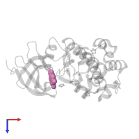 3,5,7-TRIHYDROXY-2-(3,4,5-TRIHYDROXYPHENYL)-4H-CHROMEN-4-ONE in PDB entry 2o63, assembly 1, top view.