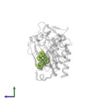 5,6-DIPHENYL-N-(2-PIPERAZIN-1-YLETHYL)FURO[2,3-D]PYRIMIDIN-4-AMINE in PDB entry 2of4, assembly 1, side view.