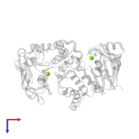 MAGNESIUM ION in PDB entry 2olj, assembly 1, top view.