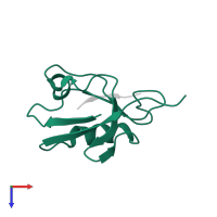 Disks large homolog 1 in PDB entry 2oqs, assembly 1, top view.