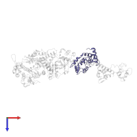 EF-hand domain-containing protein in PDB entry 2os8, assembly 1, top view.