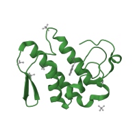 The deposited structure of PDB entry 2oyf contains 1 copy of SCOP domain 48623 (Vertebrate phospholipase A2) in Basic phospholipase A2 VRV-PL-VIIIa. Showing 1 copy in chain A.