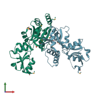 3D model of 2ozz from PDBe