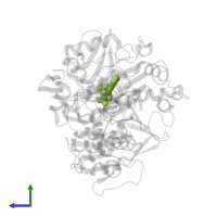 ADENOSINE-5'-MONOPHOSPHATE-PROPYL ESTER in PDB entry 2p2m, assembly 1, side view.