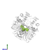 S-ADENOSYL-L-HOMOCYSTEINE in PDB entry 2p35, assembly 1, side view.
