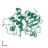 3D model of 2pad from PDBe