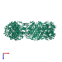 Peroxiredoxin-4 in PDB entry 2pn8, assembly 1, top view.