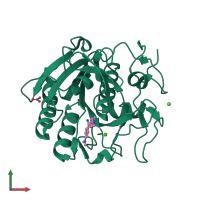 3D model of 2pyz from PDBe