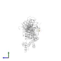 CADMIUM ION in PDB entry 2pzi, assembly 1, side view.
