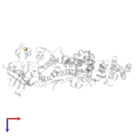 CADMIUM ION in PDB entry 2pzi, assembly 1, top view.