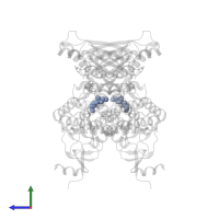 DIHYDROLIPOIC ACID in PDB entry 2q8i, assembly 1, side view.