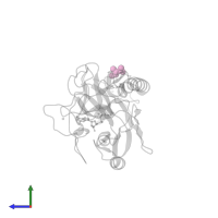 SERINE in PDB entry 2r3a, assembly 1, side view.