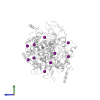 IODIDE ION in PDB entry 2r5l, assembly 1, side view.