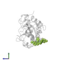 1-{7-cyclohexyl-6-[4-(4-methylpiperazin-1-yl)benzyl]-7H-pyrrolo[2,3-d]pyrimidin-2-yl}methanamine in PDB entry 2r6n, assembly 1, side view.