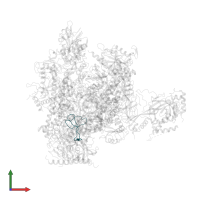 DNA-directed RNA polymerases I, II, and III subunit RPABC4 in PDB entry 2r7z, assembly 1, front view.