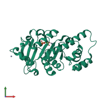 3D model of 2v2a from PDBe