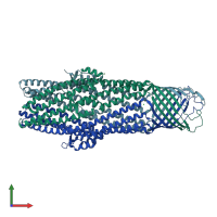 3D model of 2vde from PDBe