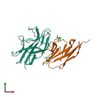 3D model of 2ver from PDBe