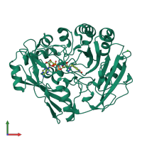 3D model of 2vft from PDBe