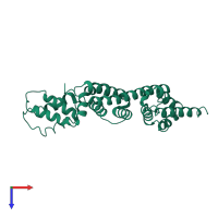 Protein MxiC in PDB entry 2vj5, assembly 1, top view.