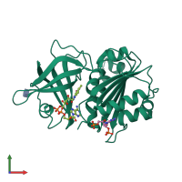 3D model of 2vni from PDBe