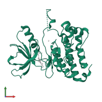 Ephrin type-B receptor 4 in PDB entry 2vx0, assembly 1, front view.