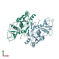 3D model of 2vxb from PDBe