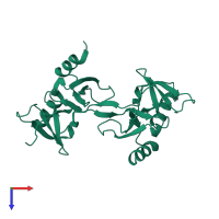 RANTES(4-68) in PDB entry 2vxw, assembly 1, top view.